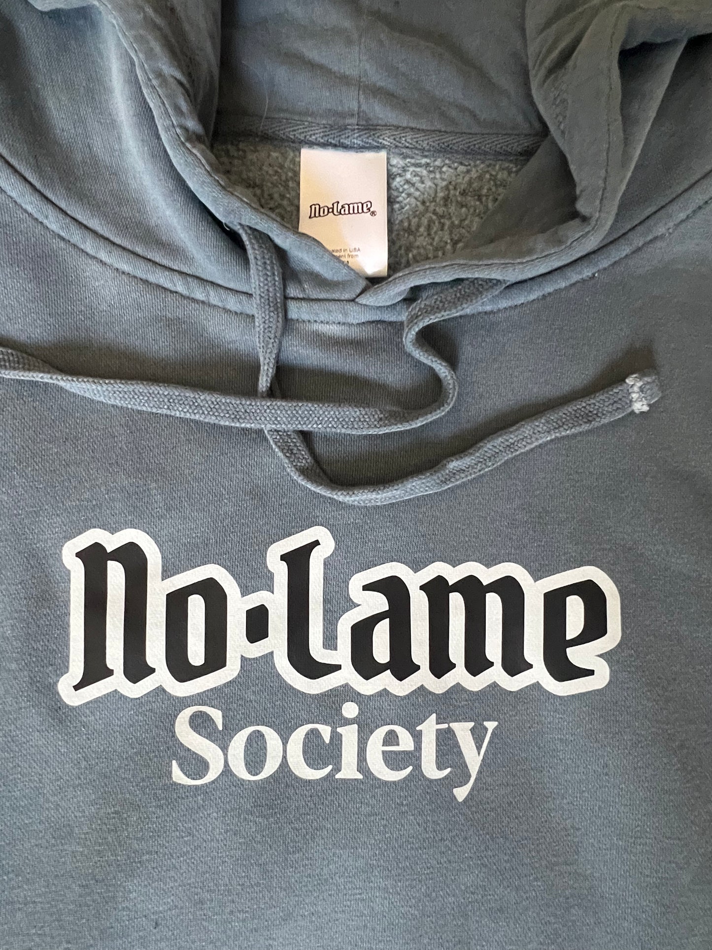 No•Lame Pigment Dyed Hoodie